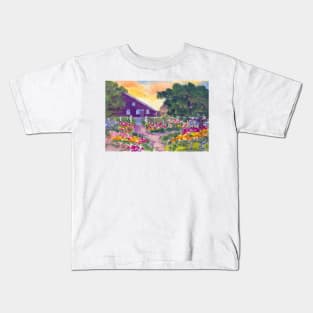 Prescott Park at Sunset Kids T-Shirt